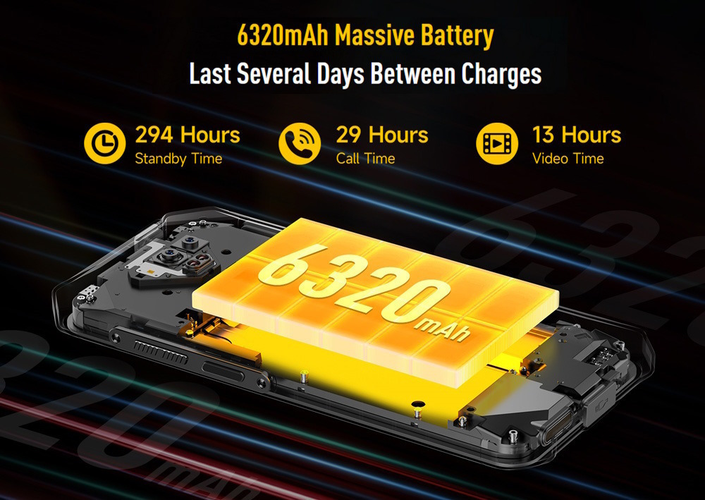 Ulefone Armor X13 Dual SIM (6/64GB) Ανθεκτικό Smartphone Μαύρο - Image 8