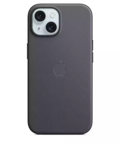 Apple Finewoven Back Cover Υφασμάτινο Μαύρο (iPhone 15) MT393ZM/A