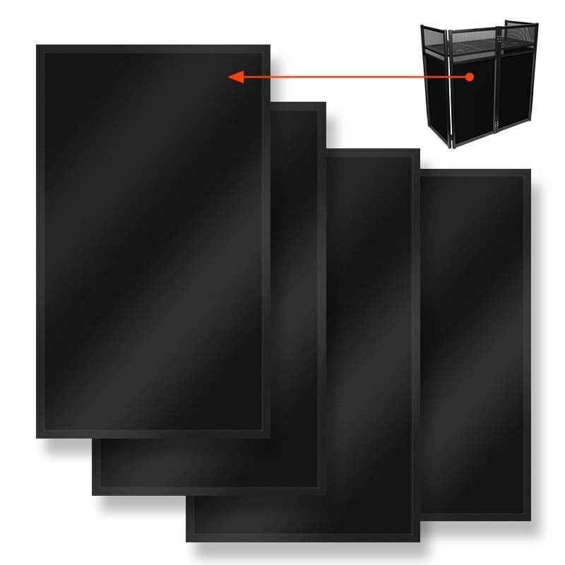 STAND4ME Dj Screen Xl Table Folding Screen Λευκό - Image 3