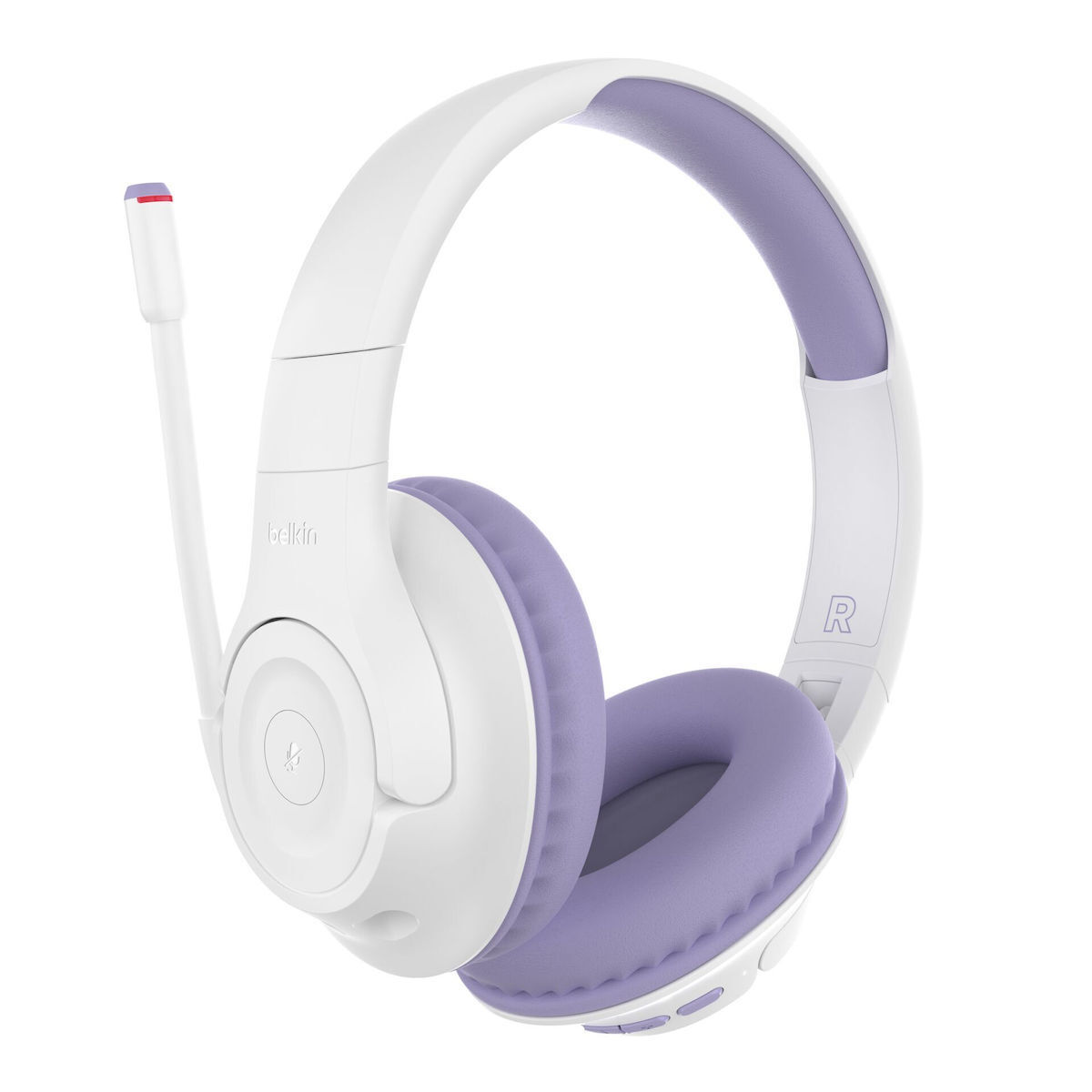 Belkin SoundForm Inspire Ασύρματο On Ear Gaming Headset με σύνδεση Bluetooth Λευκό