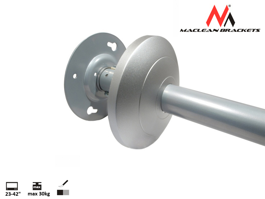 Maclean Energy MC-504A S Βάση Τηλεόρασης Οροφής έως 42" και 30kg - Image 6