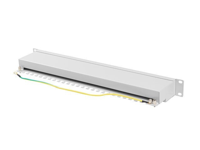 Lanberg Patch Panel για Rack 1U 19" 24 Θυρών cat6a Γκρι - Image 3
