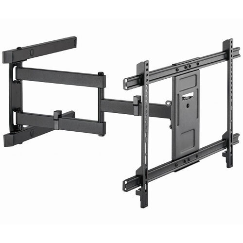 Gembird WM-80ST-05 Βάση Τηλεόρασης Τοίχου με Βραχίονα έως 80" και 50kg Μαύρο