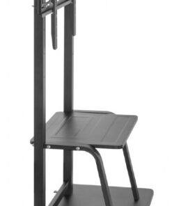 Alternative view of Gembird TVS-100F-01 Βάση Τηλεόρασης Δαπέδου έως 100" και 150kg Μαύρο