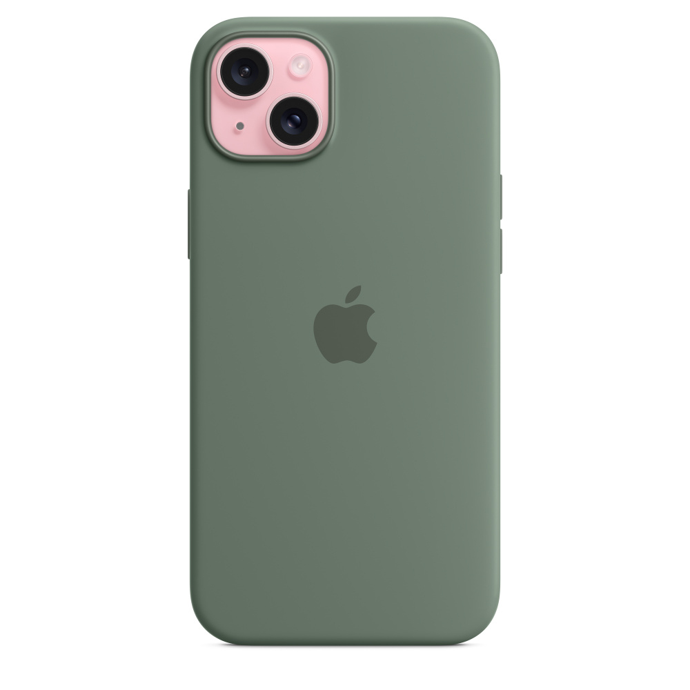 Apple Silicone Case with MagSafe Back Cover Σιλικόνης Cypress (iPhone 15 Plus) MT183ZM/A - Image 2