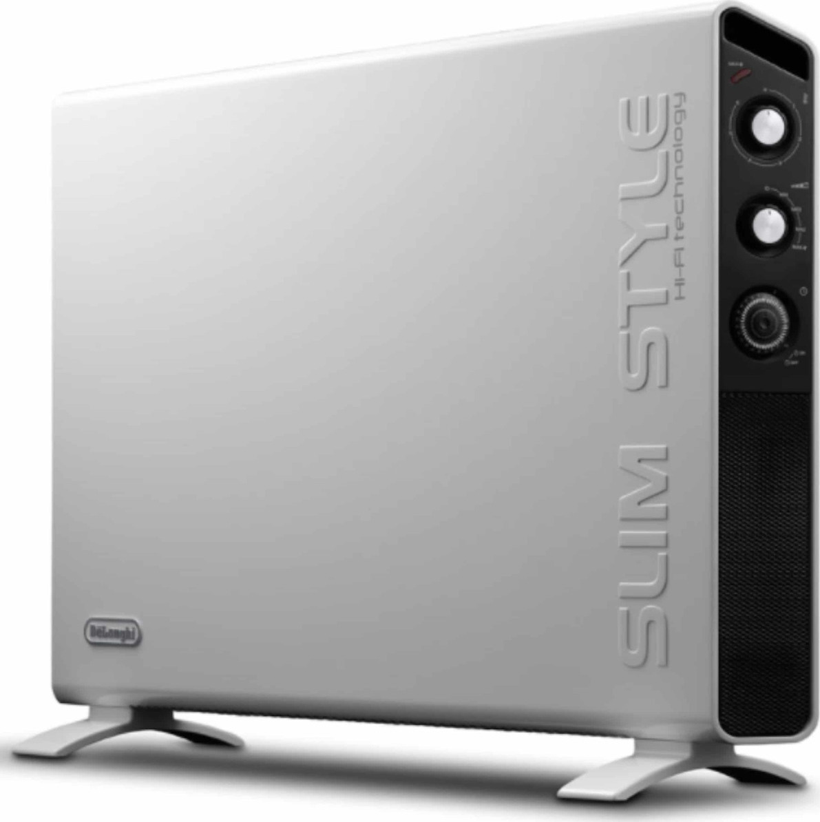 De'Longhi Slim Style Θερμοπομπός Δαπέδου 2000W 82x55cm Λευκός