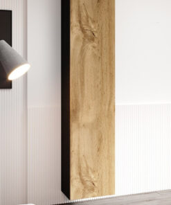 Cama Στήλη Μπάνιου Δαπέδου Μ40xΒ30xΥ180cm Δρυς