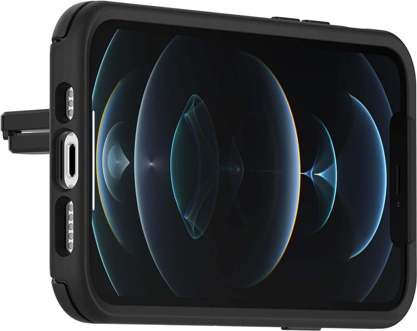 Otterbox Βάση Κινητού Αυτοκινήτου με Θήκη και Ασύρματη Φόρτιση Μαύρη 78-80445 - Image 5