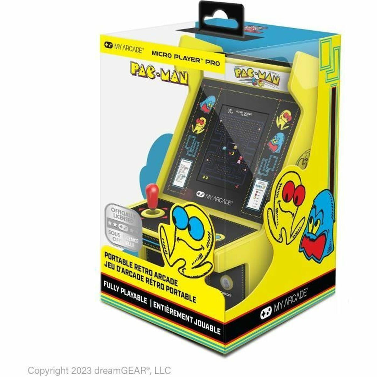 My Arcade Micro Player PRO - Pac-Man (EN-FR) Ηλεκτρονική Παιδική Ρετρό Κονσόλα - Image 8