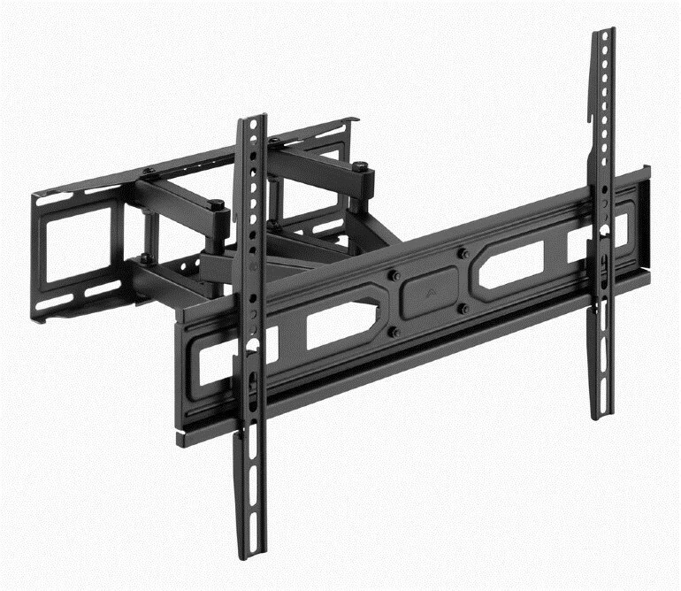 Gembird WM-80ST-03 Βάση Τηλεόρασης Τοίχου με Βραχίονα έως 80" και 40kg Μαύρο