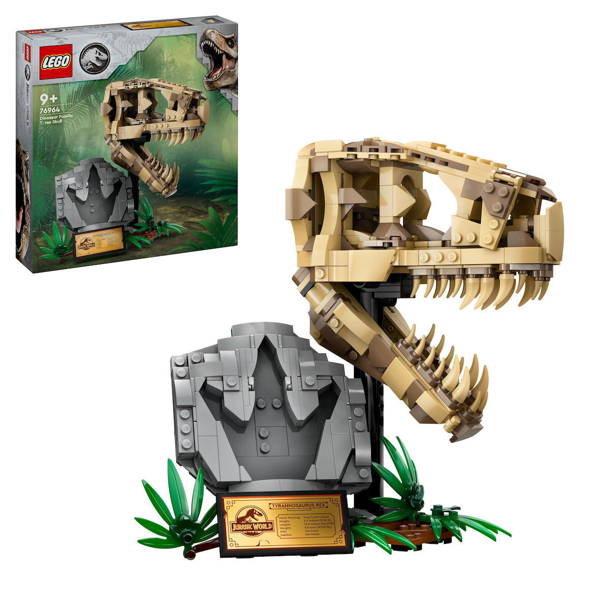Lego Jurassic World Dinosaur Fossils T Rex Skull για 9+ Ετών