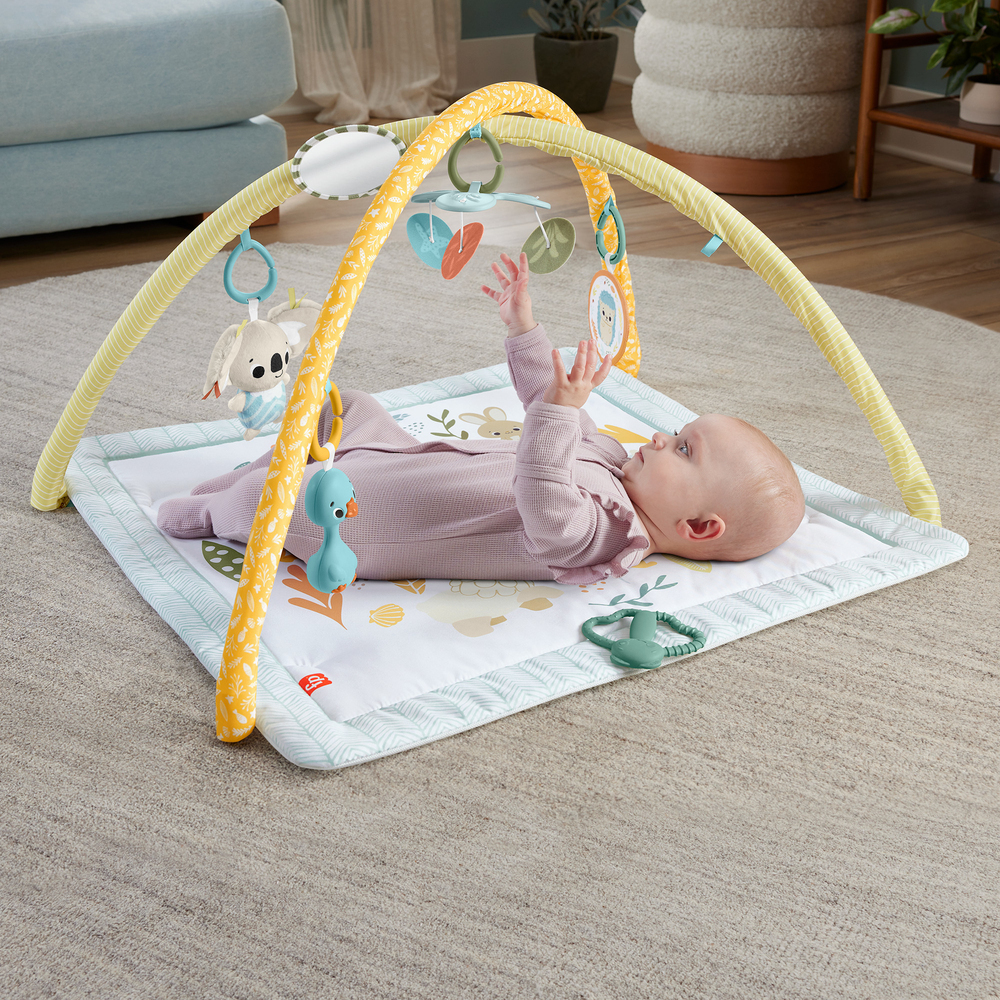 Fisher Price Γυμναστήριο Δραστηριοτήτων Πολύχρωμο για Νεογέννητα (MxΠ) 57x41cm