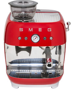 Smeg Ημιαυτόματη για Αλεσμένο Καφέ Κόκκινη EGF03RDEU