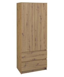Δίφυλλη 90x50x180cm Oak