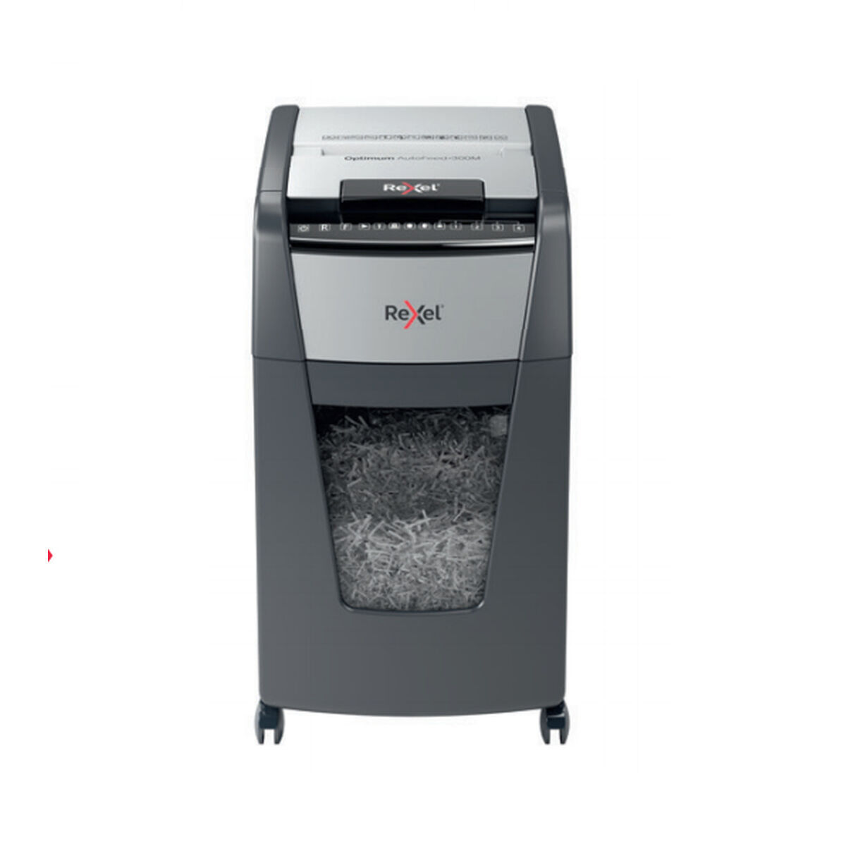 Rexel Καταστροφέας Εγγράφων Optimum Auto+ 300m Micro Cut 300 Φύλλων με Κάδο 60lt