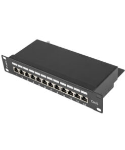 Lanberg Patch Panel Μαύρο