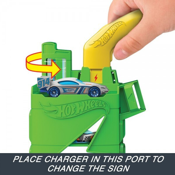 Hot Wheels Σταθμός Καυσίμων Σταθμός Φόρτισης Οχημάτων για 4+ Ετών - Image 5