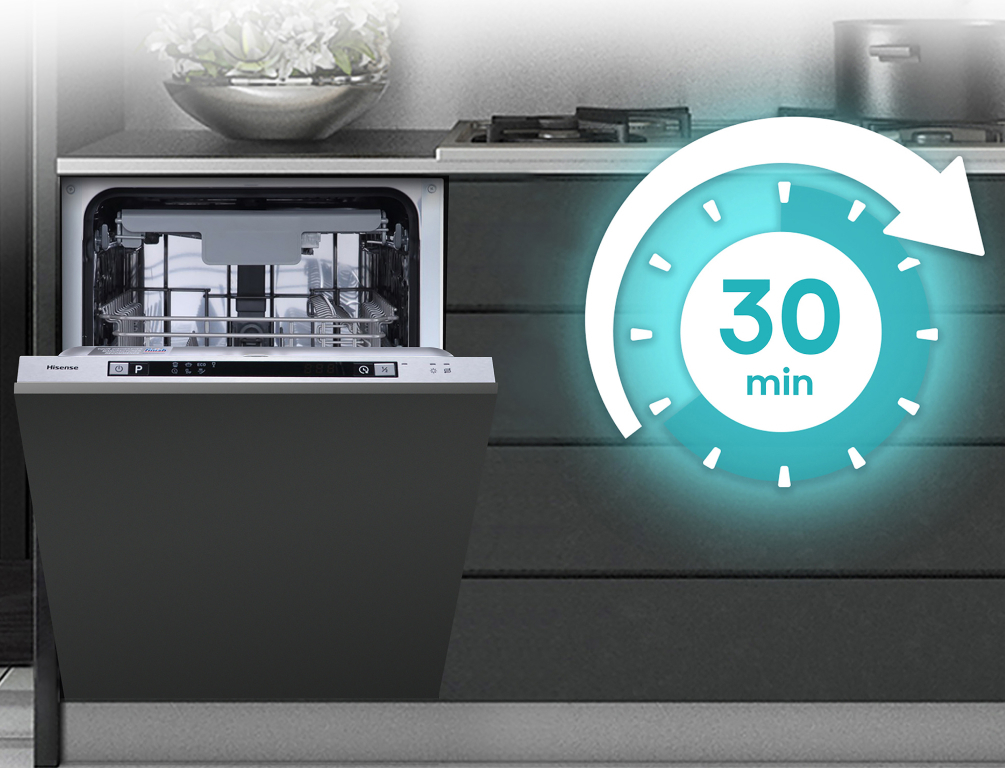 Hisense Πλήρως Εντοιχιζόμενο για 10 Σερβίτσια Π81.5xY44.8εκ. HV523E10 - Image 6