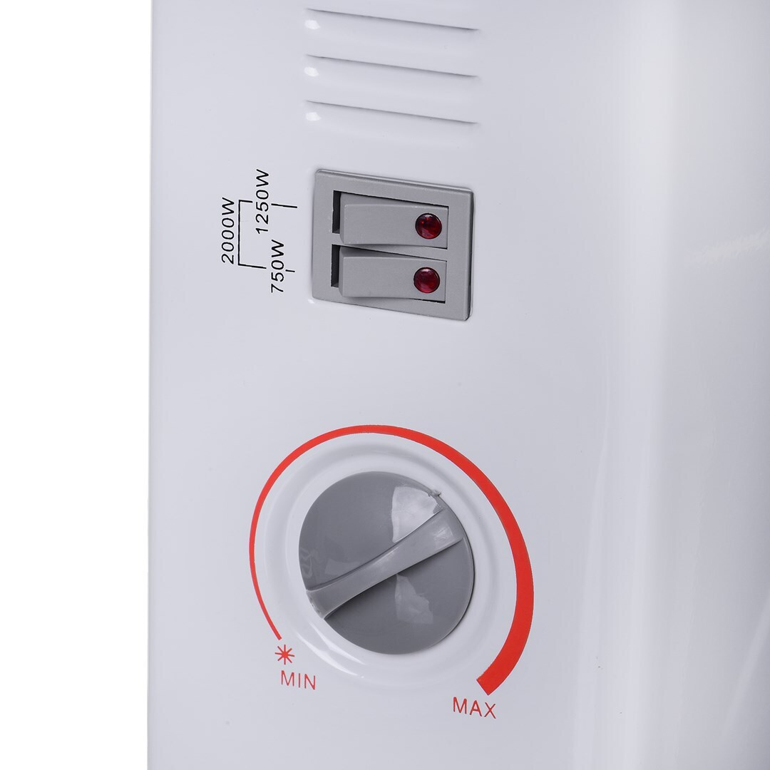 Ravanson Θερμοπομπός Δαπέδου 2000W 42x134cm Λευκός - Image 3