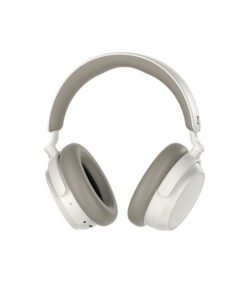 Sennheiser Accentum Plus Ασύρματα / Ενσύρματα Over Ear Ακουστικά με 50 ώρες Λειτουργίας και Quick Charge Λευκά