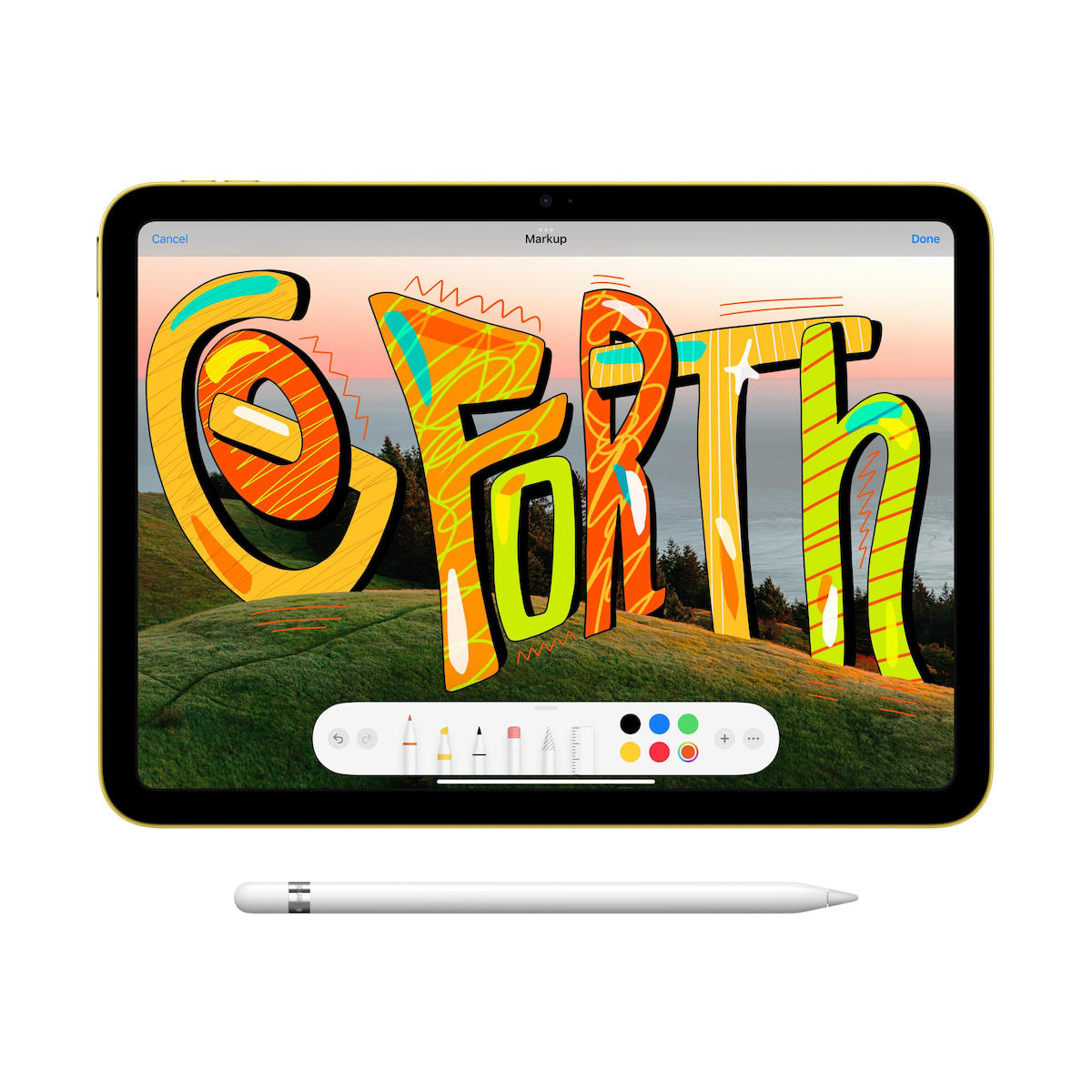 Apple iPad 2022 10.9" (4GB/256GB) Yellow - Image 5