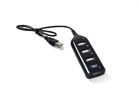 Vakoss TC-234UX USB 2.0 Hub 4 Θυρών με σύνδεση USB-A - Image 3