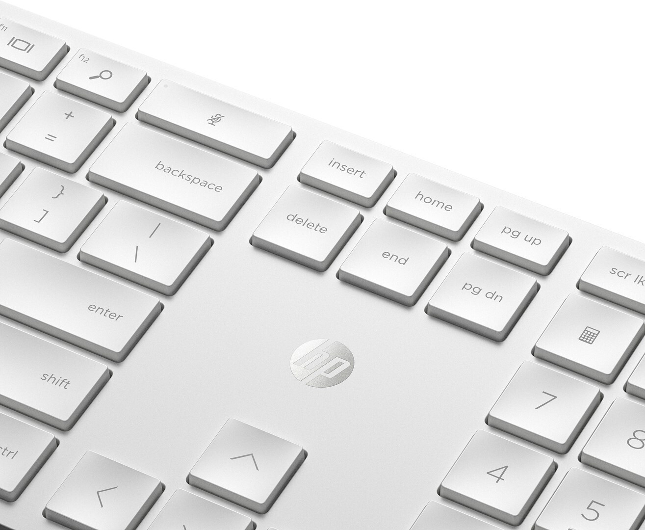 HP 650 Ασύρματο Σετ Πληκτρολόγιο & Ποντίκι Αγγλικό US Λευκό - Image 5