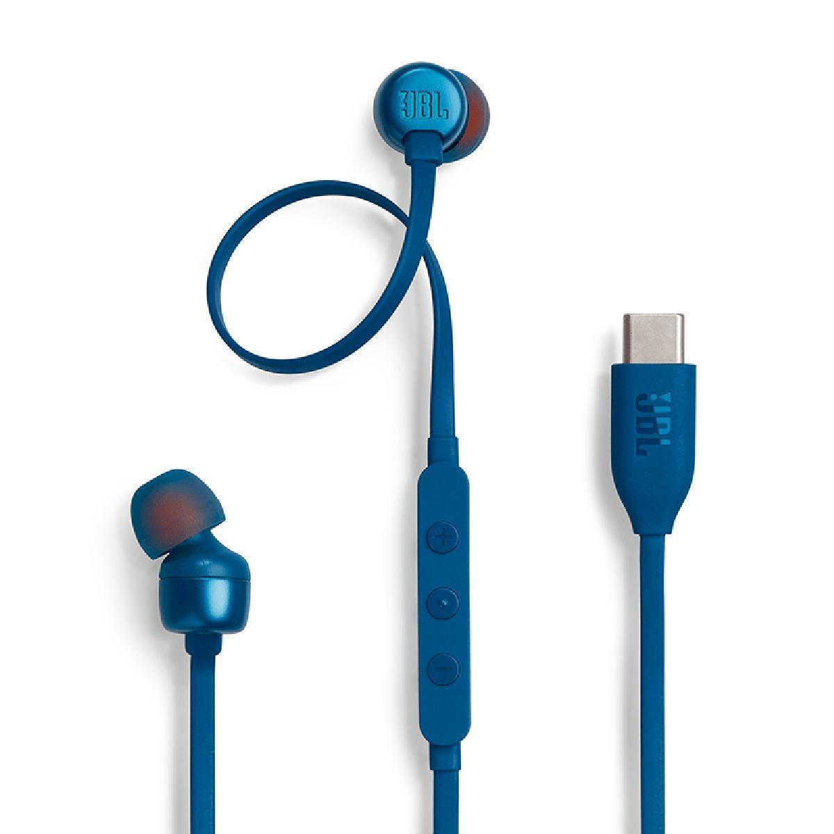 JBL Tune 310c In-ear Handsfree Ακουστικά με Βύσμα USB-C