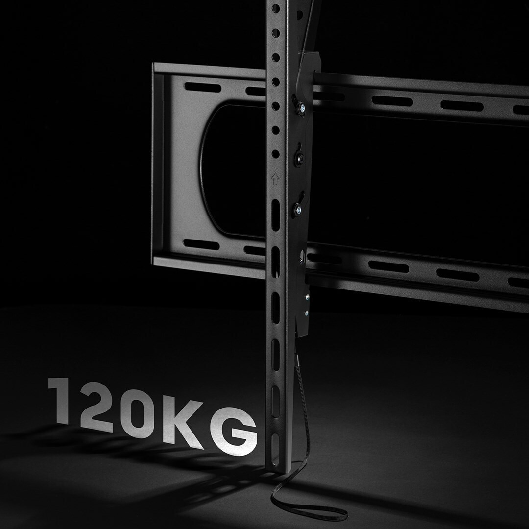 Maclean Energy MC-750N Βάση Τηλεόρασης Τοίχου έως 120" Μαύρο - Image 7