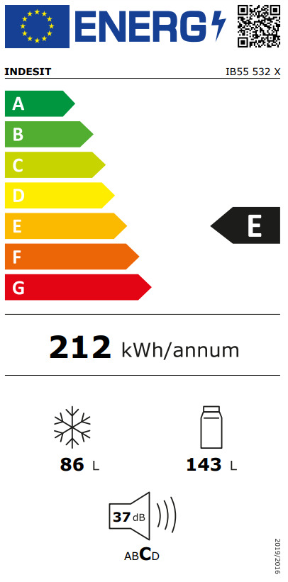 Indesit Ψυγειοκαταψύκτης 229lt - Image 4