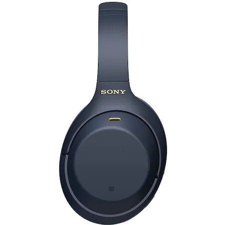 Sony WH-1000XM4 Ασύρματα / Ενσύρματα Over Ear Ακουστικά με 30 ώρες Λειτουργίας Μπλε - Image 5