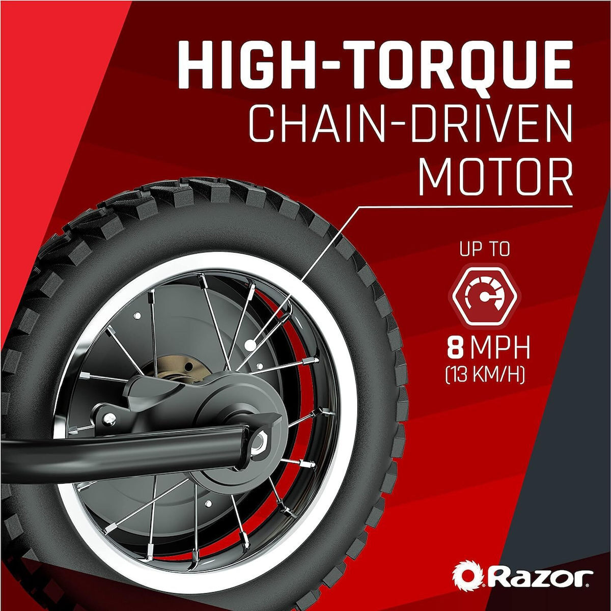 Παιδική Μηχανή Τύπου MX125 Dirt Rocket Ηλεκτροκίνητη 12 Volt Μαύρη - Image 3