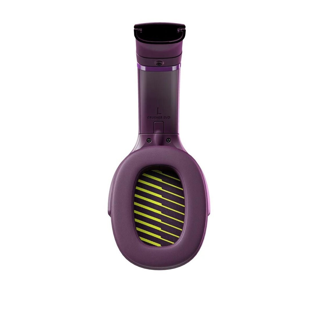 Skullcandy Crusher EVO Ασύρματα / Ενσύρματα Over Ear Ακουστικά με 40 ώρες Λειτουργίας και Quick Charge Μωβ - Image 4