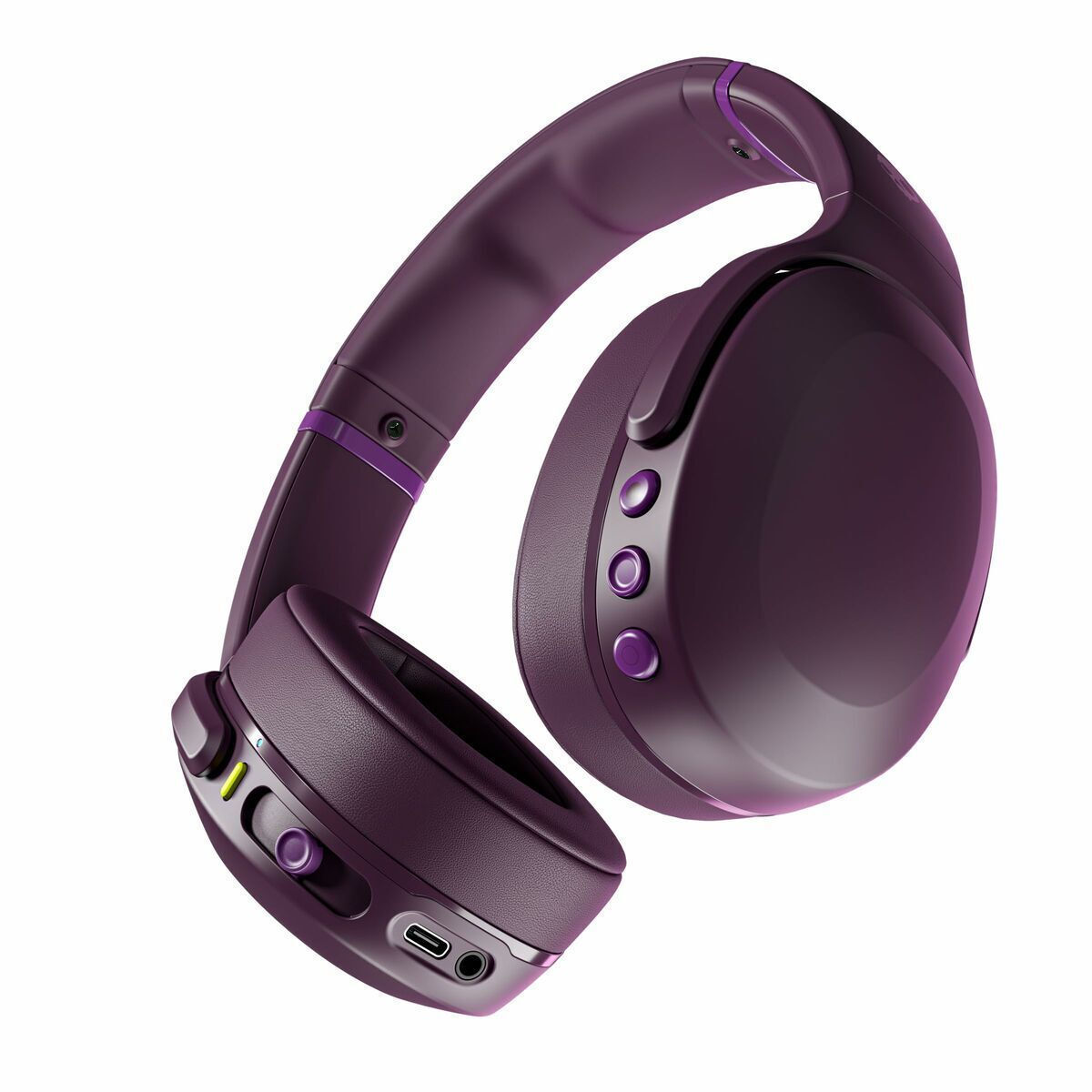 Skullcandy Crusher EVO Ασύρματα / Ενσύρματα Over Ear Ακουστικά με 40 ώρες Λειτουργίας και Quick Charge Μωβ - Image 3