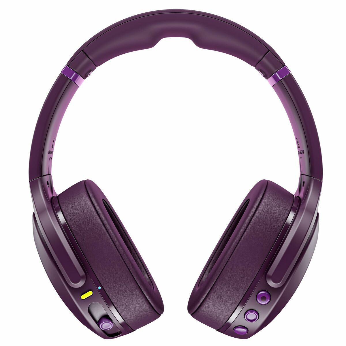 Skullcandy Crusher EVO Ασύρματα / Ενσύρματα Over Ear Ακουστικά με 40 ώρες Λειτουργίας και Quick Charge Μωβ - Image 2