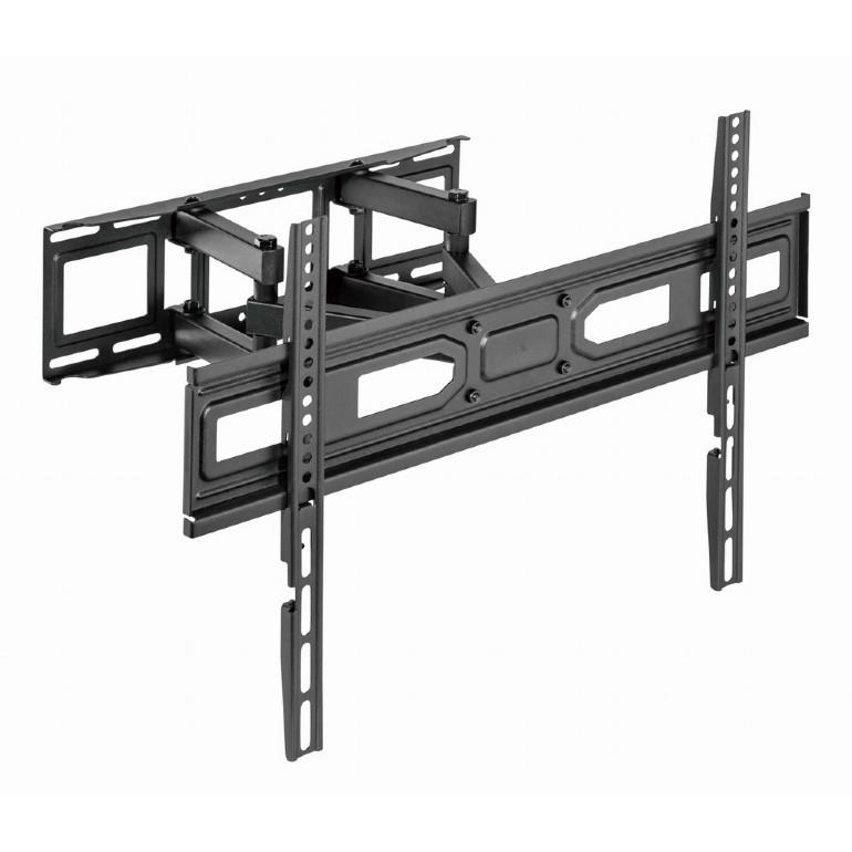 Gembird WM-80ST-03 Βάση Τηλεόρασης Τοίχου με Βραχίονα έως 80" και 40kg Μαύρο - Image 2