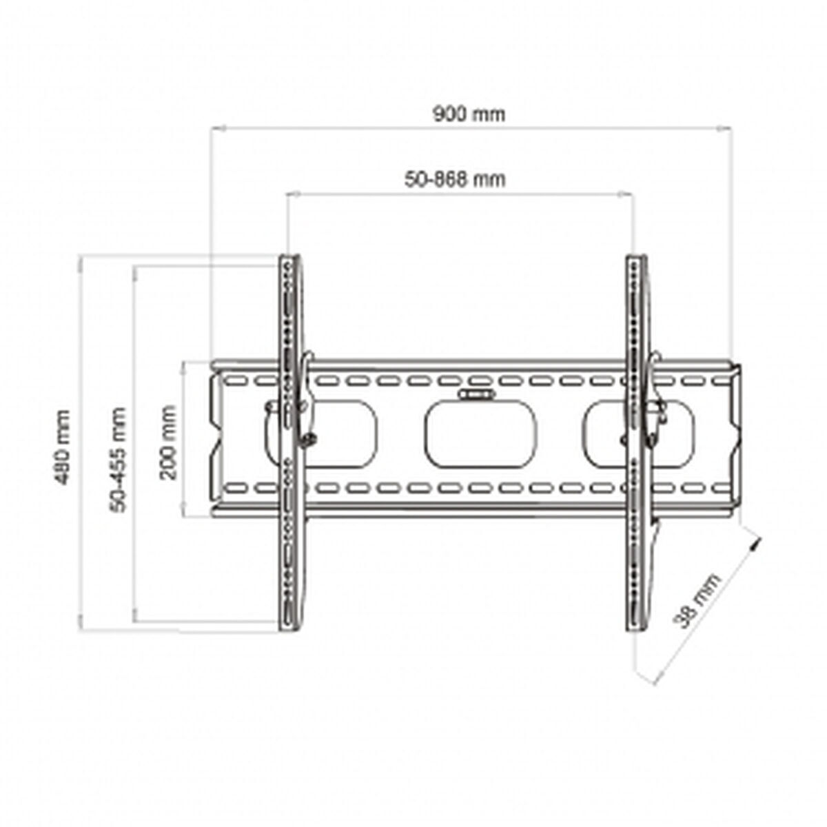 Art AR-11 Επιτοίχια έως 70" και 75kg - Image 3