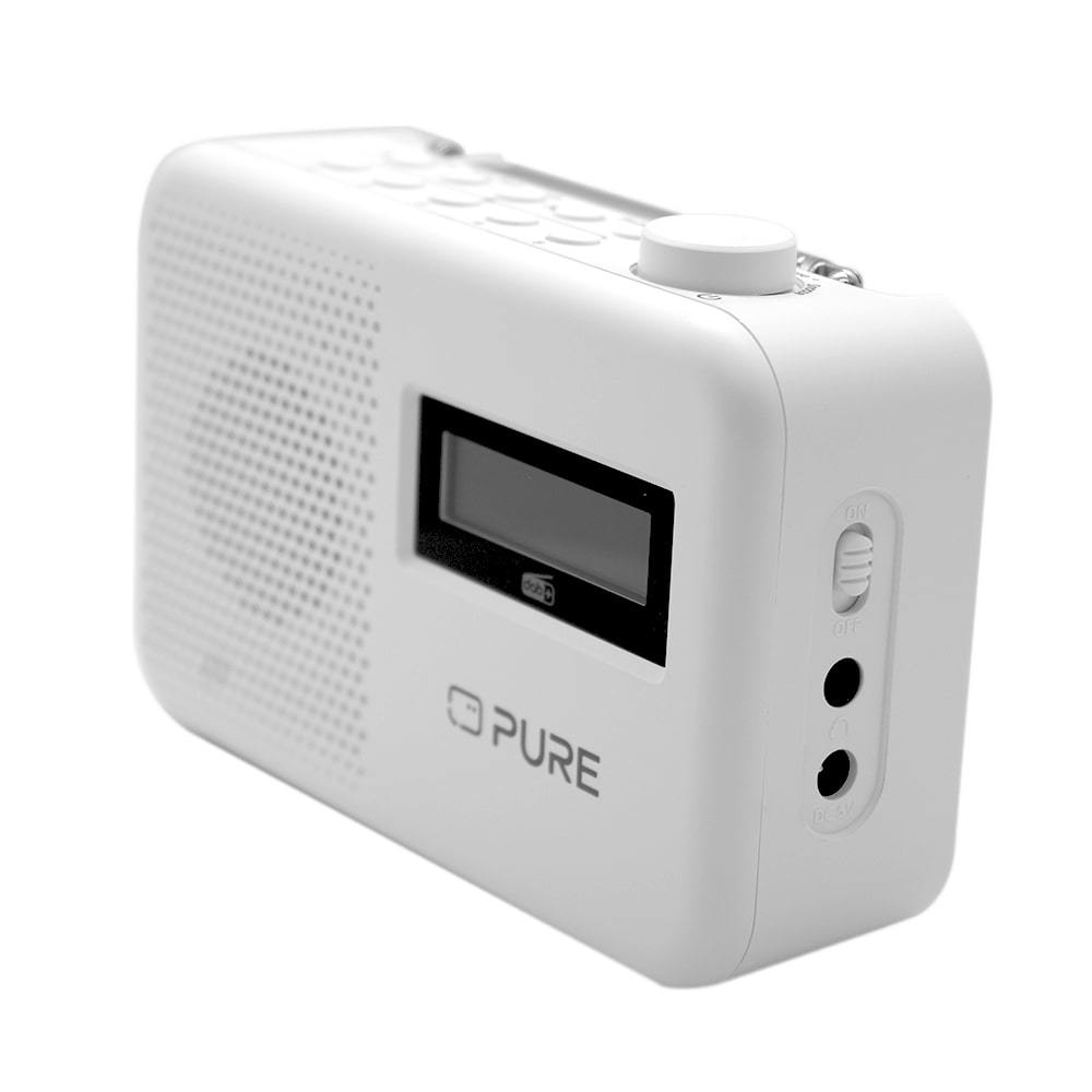 Pure Elan One 2 Φορητό Ραδιόφωνο Ρεύματος / Μπαταρίας DAB+ με Bluetooth Λευκό - Image 2