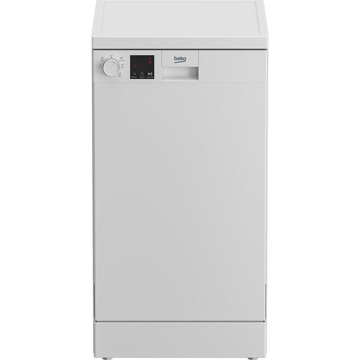 Beko Ελεύθερο Πλυντήριο Πιάτων για 10 Σερβίτσια Π44.8xY85εκ. Λευκό DVS05024W