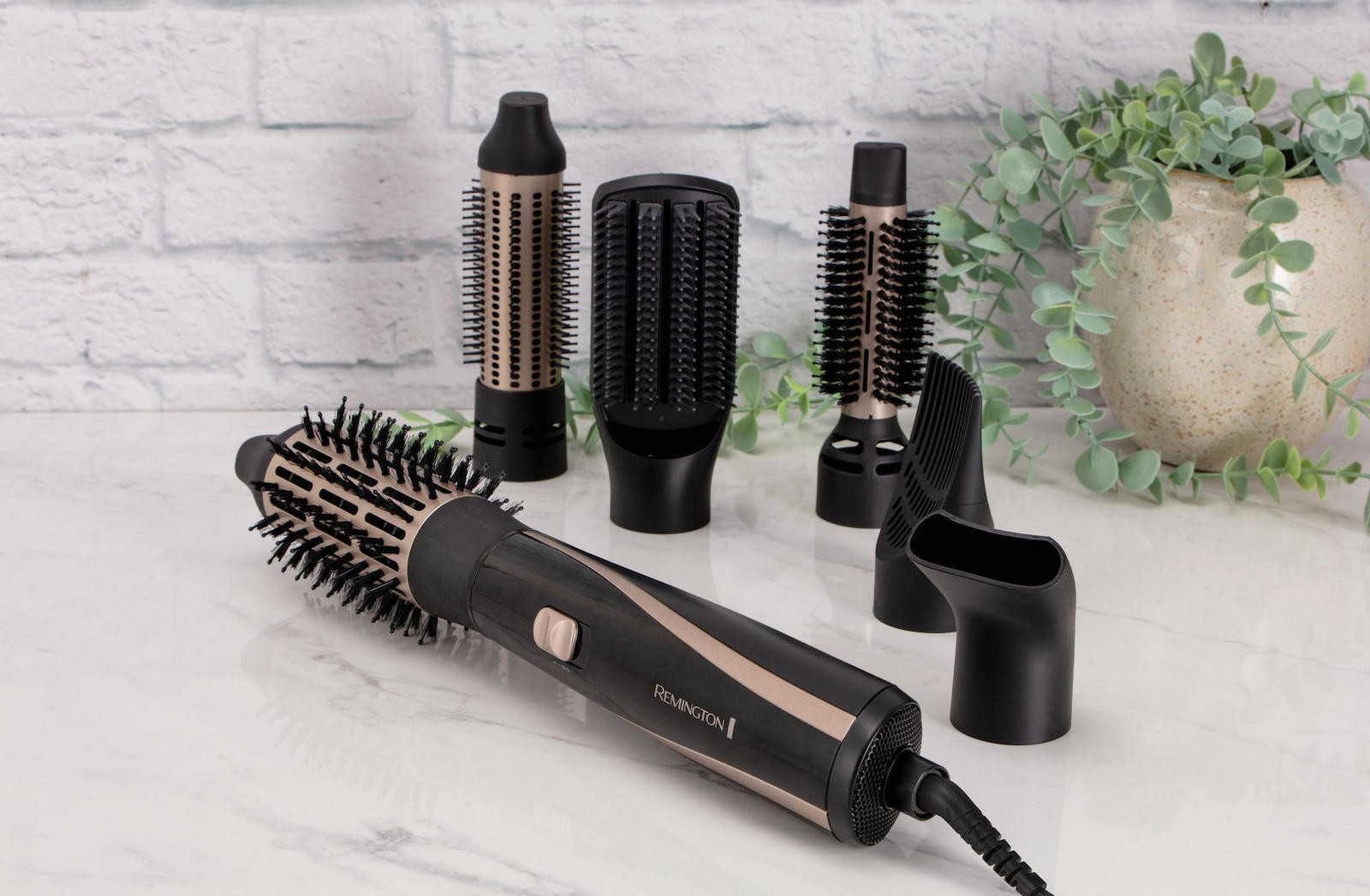 Remington Κεραμική Ηλεκτρική Βούρτσα με Αέρα για Ίσιωμα και Μπούκλες 1200W AS7700 - Image 11