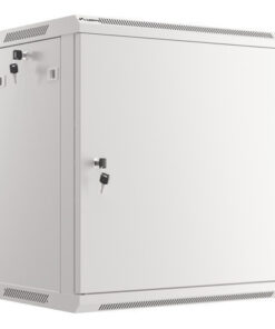 Lanberg Επιτοίχια Καμπίνα Rack 12U Γκρι WF01-6412-00S