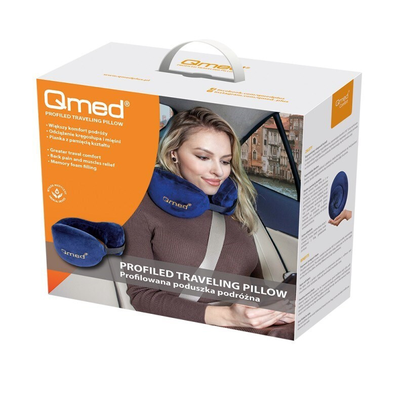 Qmed Μαξιλαράκι Ταξιδίου Πολυεστερικό - Image 2