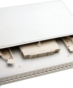 A-LAN Patch Panel για Rack 1U 19" 24 Θυρών Γκρι