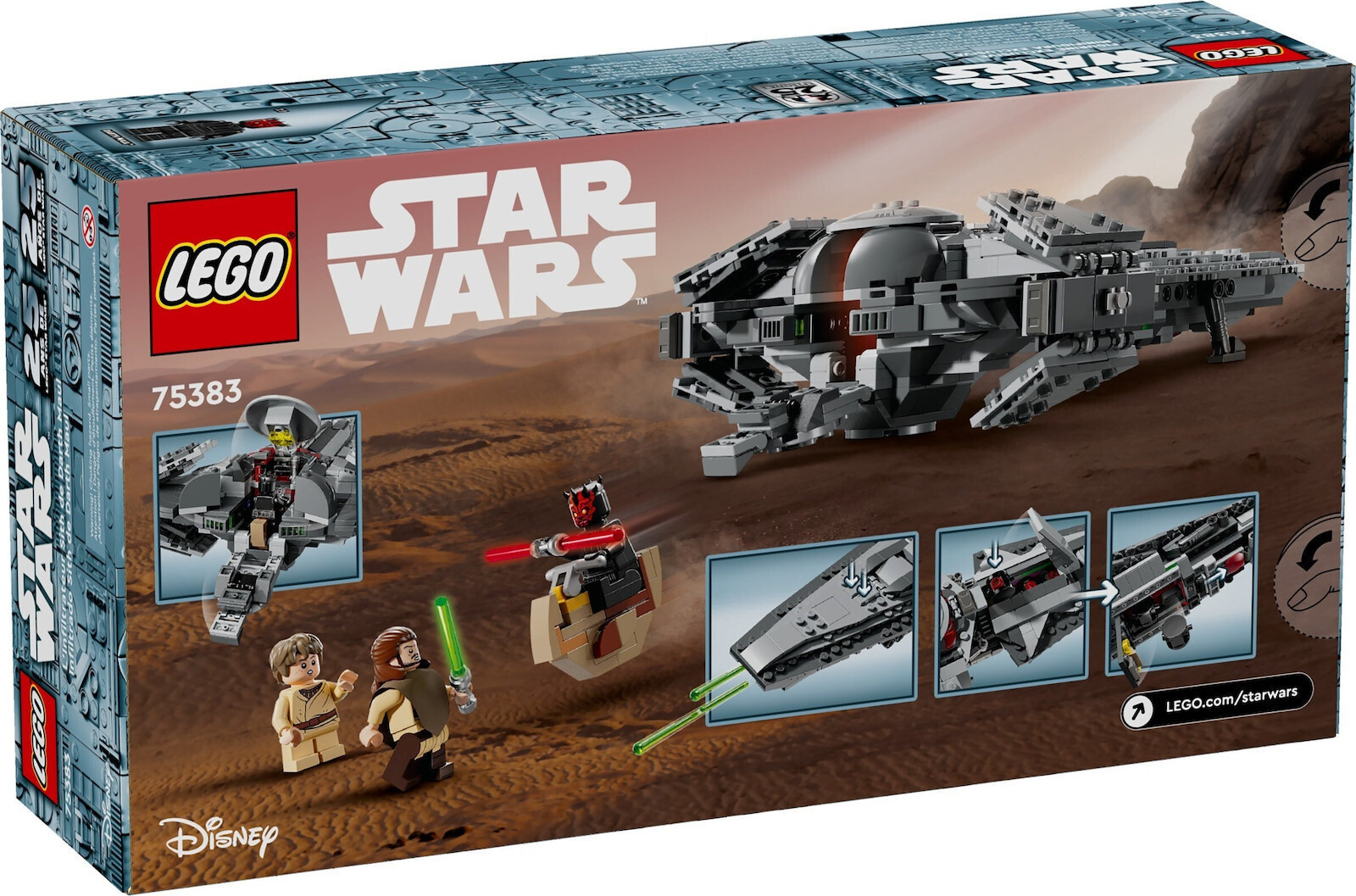 Lego Star Wars Darth Maul's Sith Infiltator για 9+ Ετών 640τμχ - Image 3