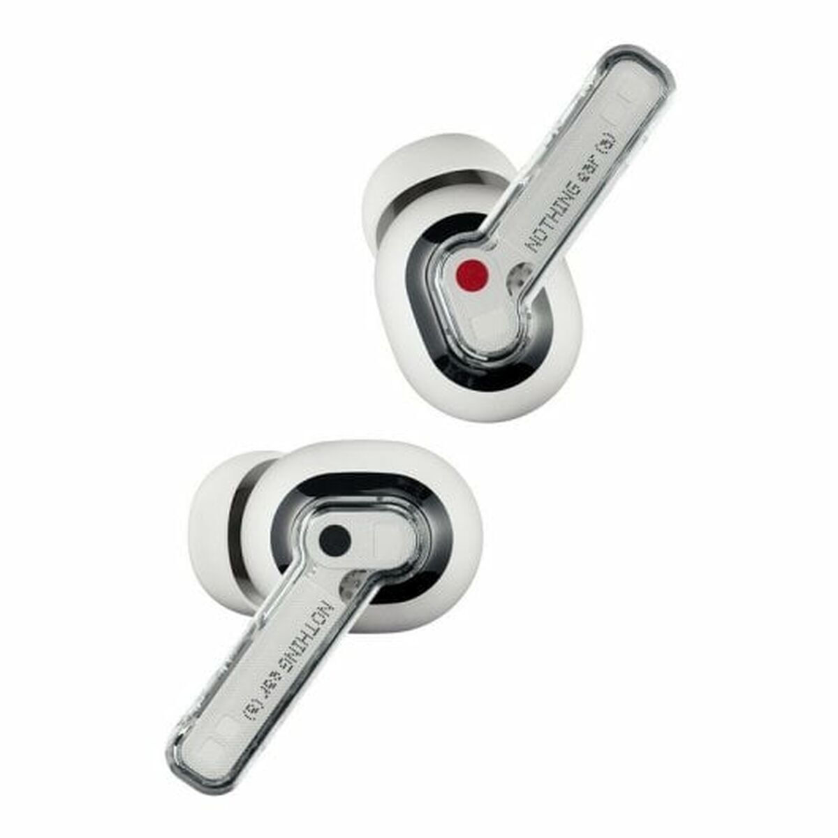 Nothing Ear (a) In-ear Bluetooth Handsfree Ακουστικά με Αντοχή στον Ιδρώτα και Θήκη Φόρτισης Λευκά - Image 2