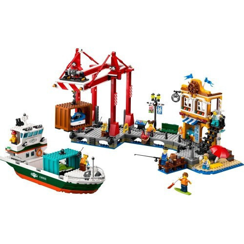 Lego City Seaside Harbor With Cargo Ship για 8+ Ετών - Image 3