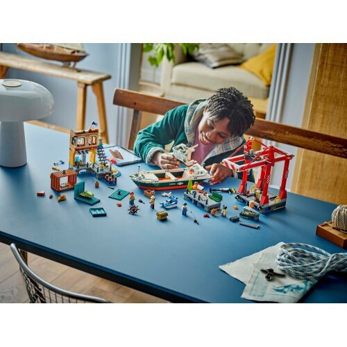Lego City Seaside Harbor With Cargo Ship για 8+ Ετών - Image 12