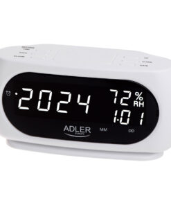 Alternative view of Adler Επιτραπέζιο Ψηφιακό Ρολόι με Ξυπνητήρι AD 1186 W