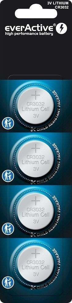 everActive Μπαταρία Λιθίου Ρολογιών CR3032