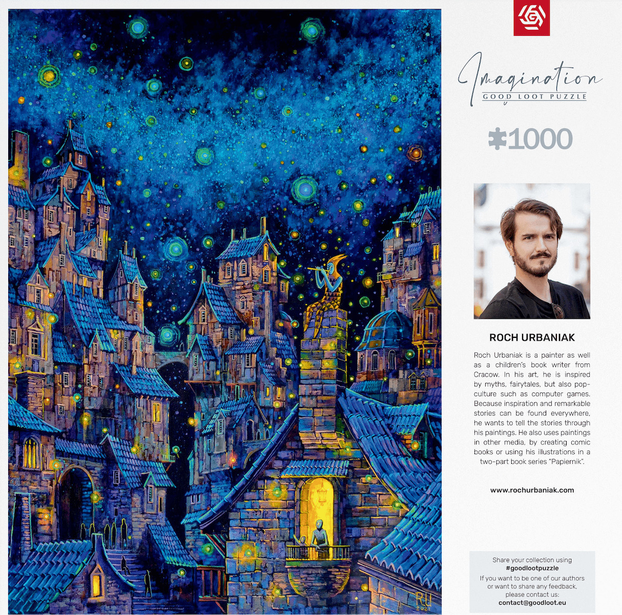 Roch Urbaniak Concert On The Chimney Puzzle 2D 1000pcs - Image 4